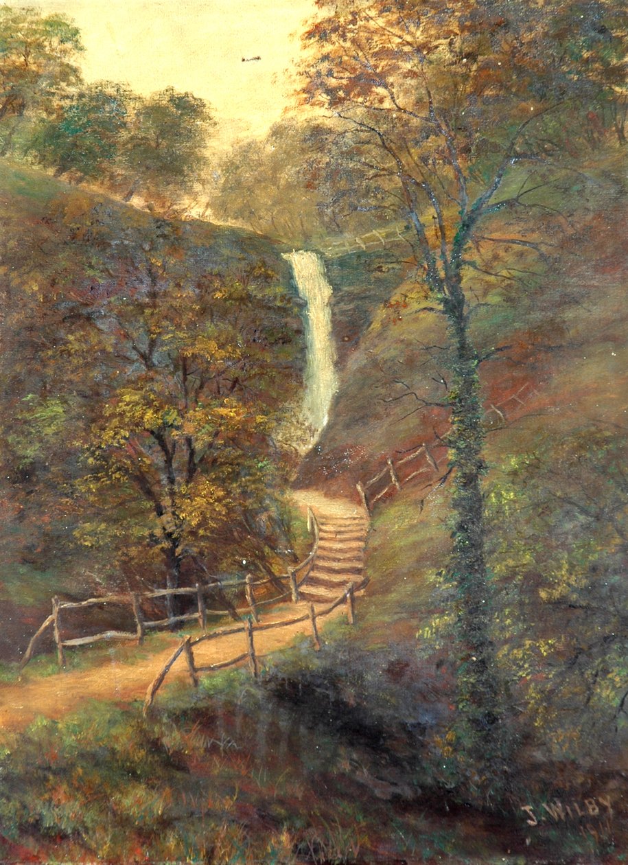 Shanklin Chine, Isle of Wight, 1911 av J. Wilby