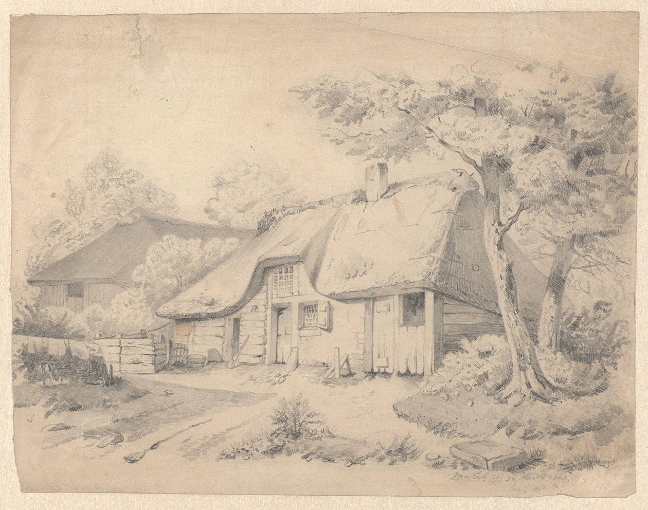 Bondegård av J. van Eck