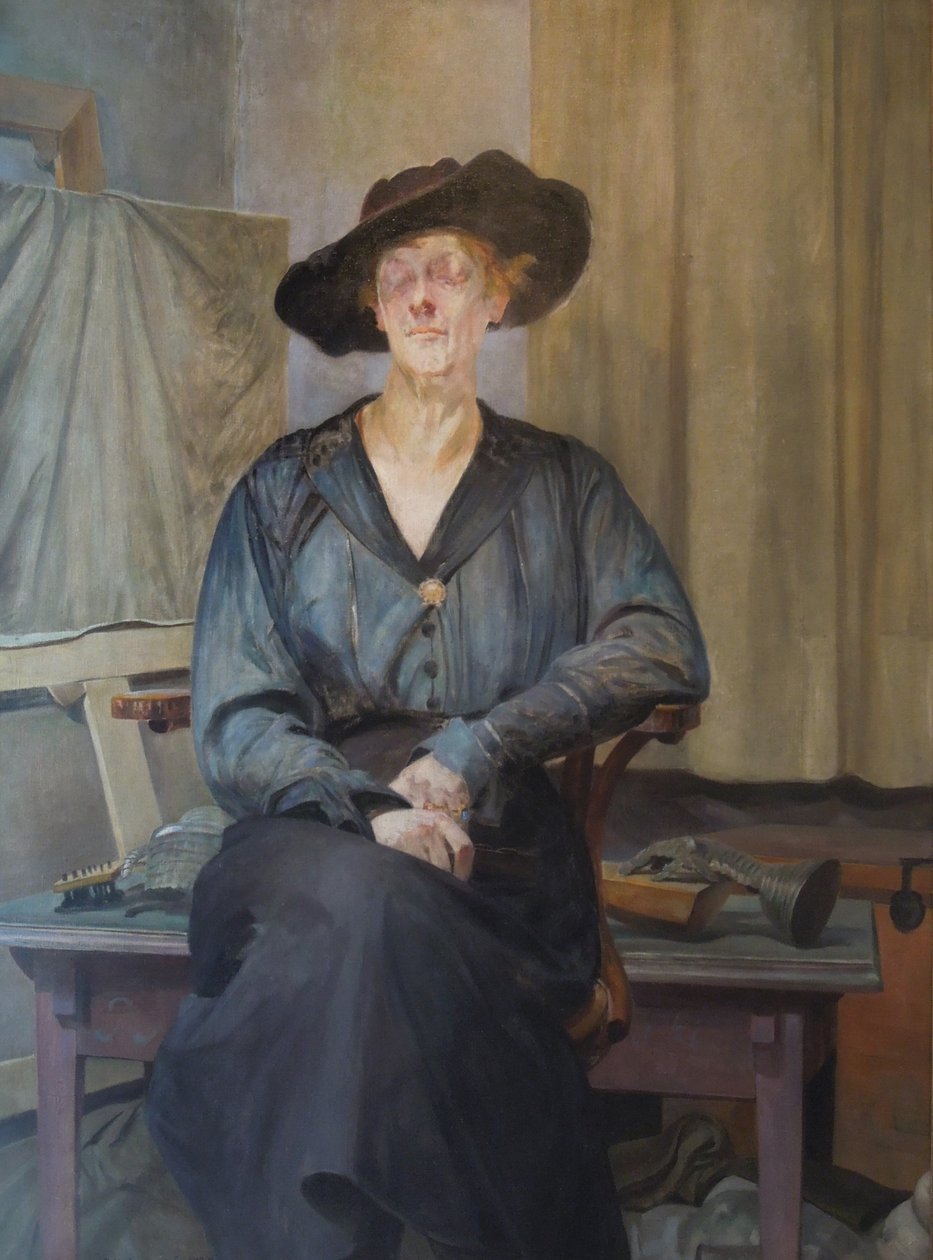 Kunstnerens kone av Jacek Malczewski