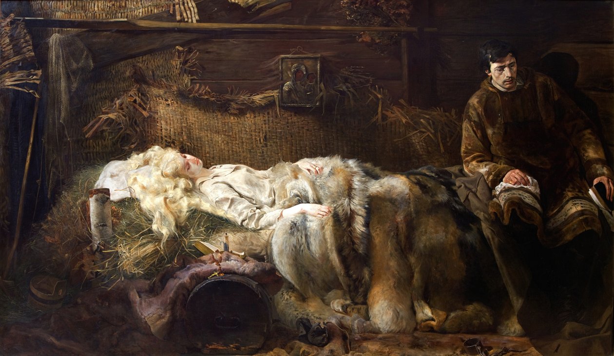 Ellenai død av Jacek Malczewski