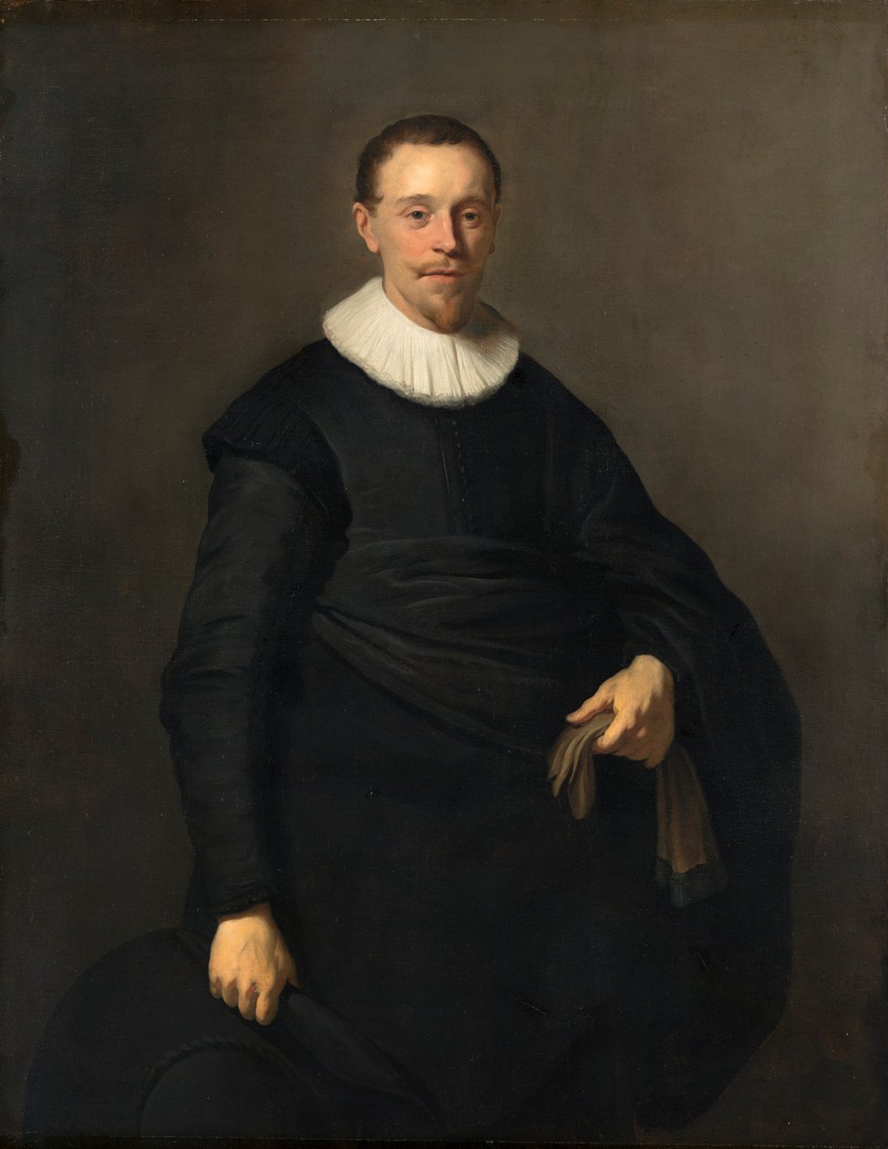 Portrett av en mann av Jacob Adriaensz Backer