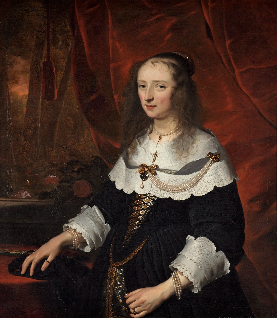 Ukjent dame, ca. 1645 av Jacob Adriensz Backer