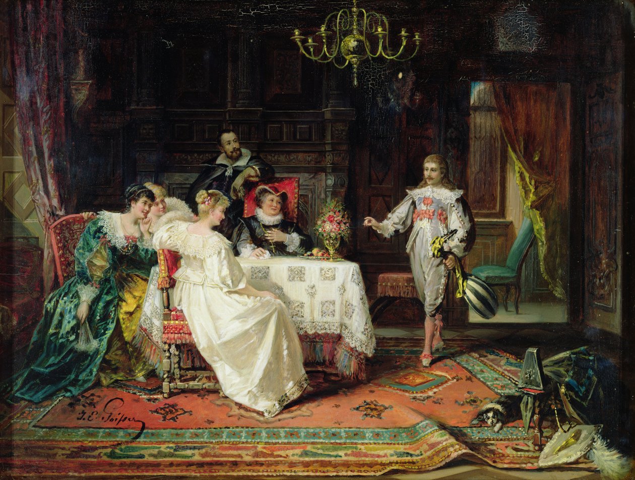 Trubadurens inntreden av Jacob Emmanuel Gaisser
