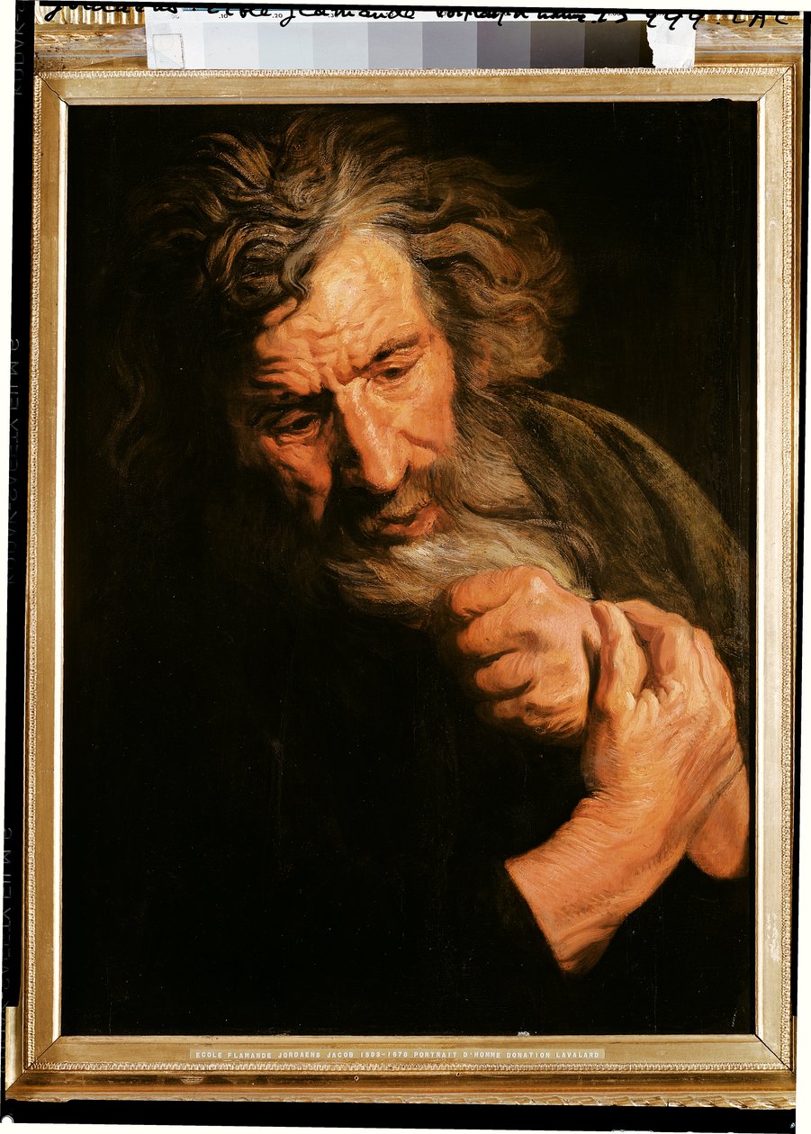 Portrett av en mann av Jacob Jordaens