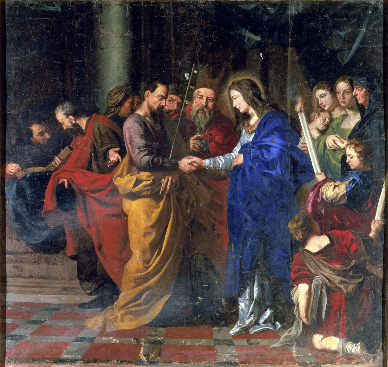 Jomfruens ekteskap av Jacob Jordaens
