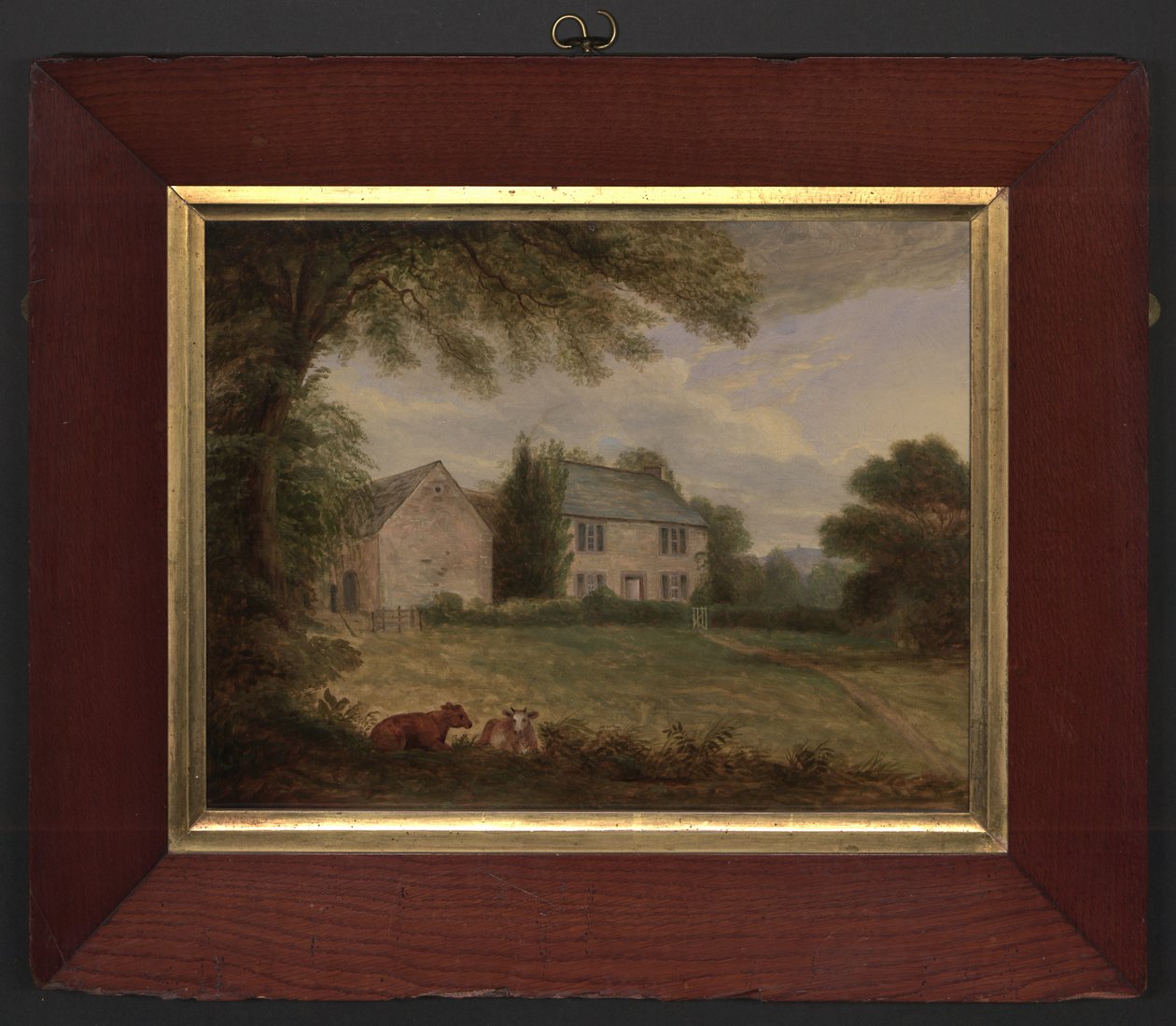 Thomas Wilkinsons hus i Yanwath, ca. 1822-29 av Jacob Thompson