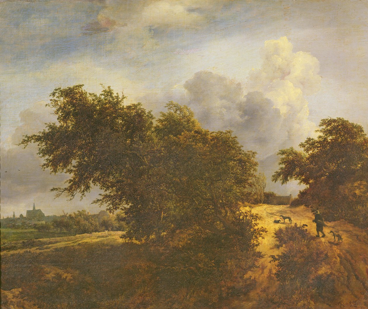 Busken av Jacob van Ruisdael