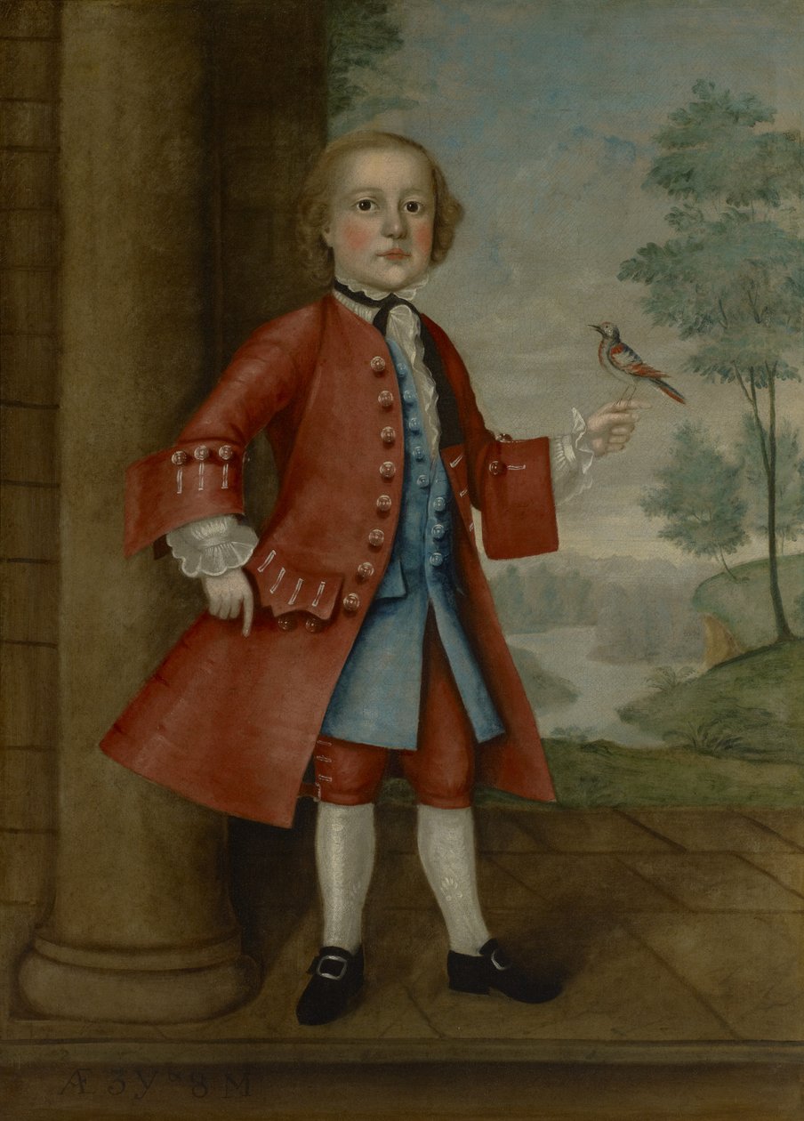 Portrett av John Gerry (1741-86), 1745 av Jacob Badger