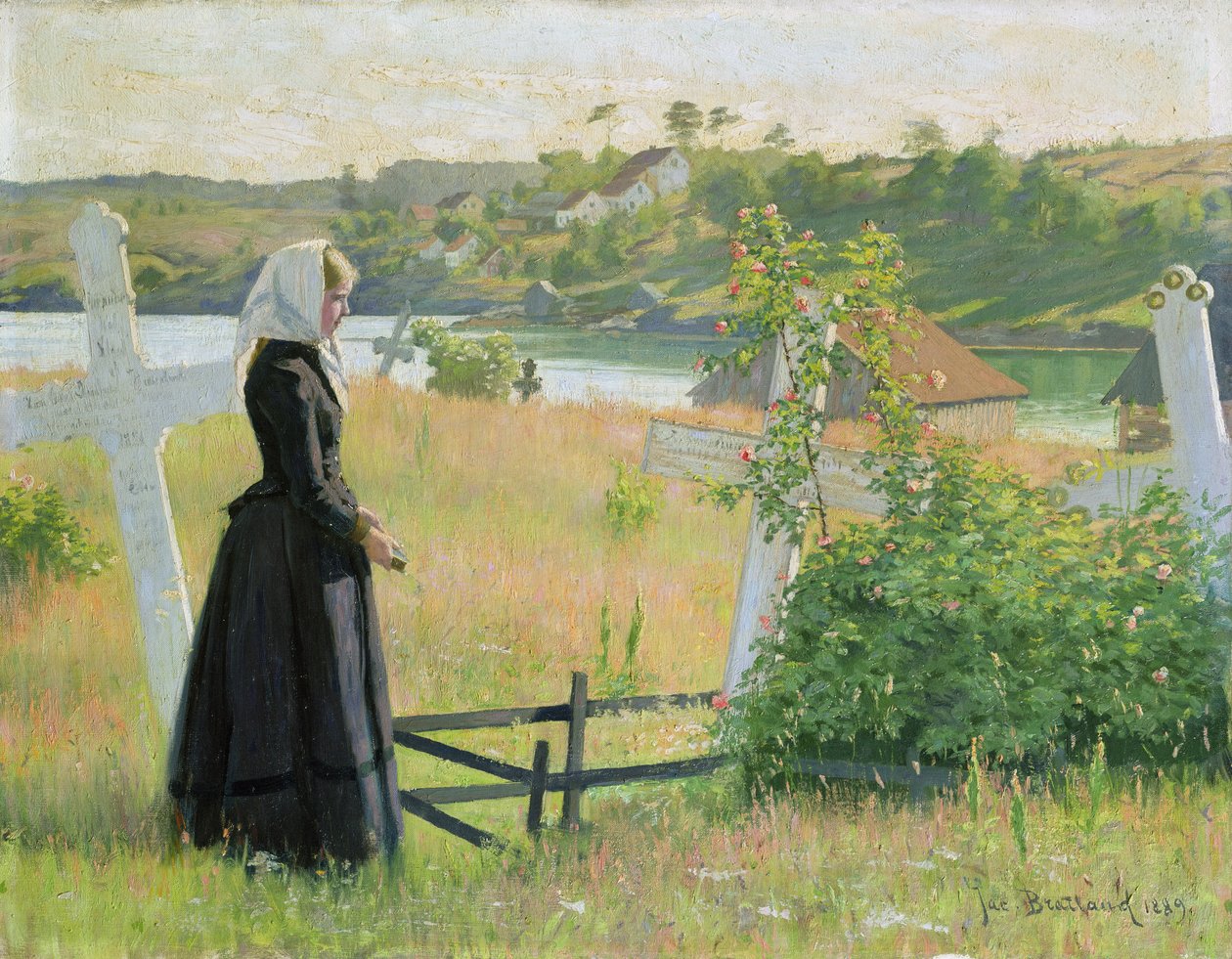 På kirkegården av Jacob Bratland