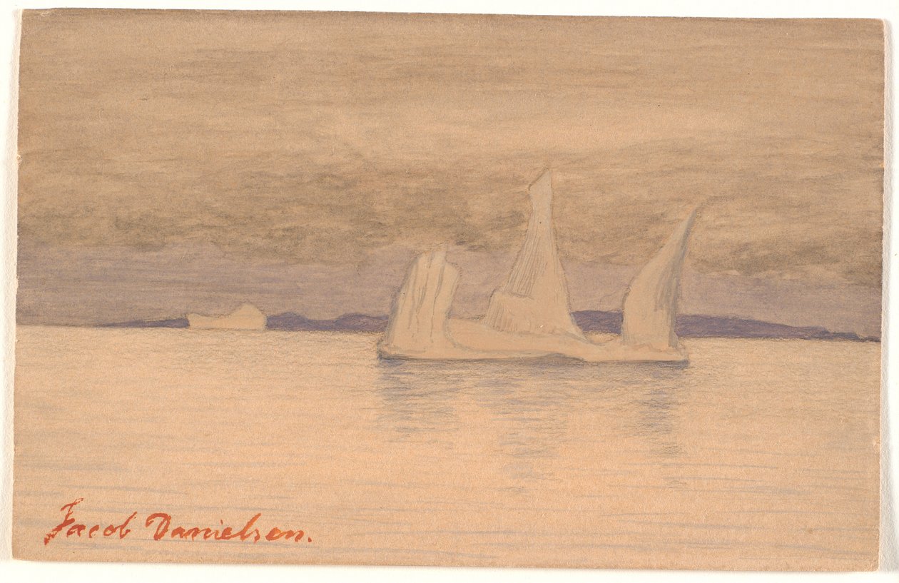 Isfjell av Jacob Danielsen