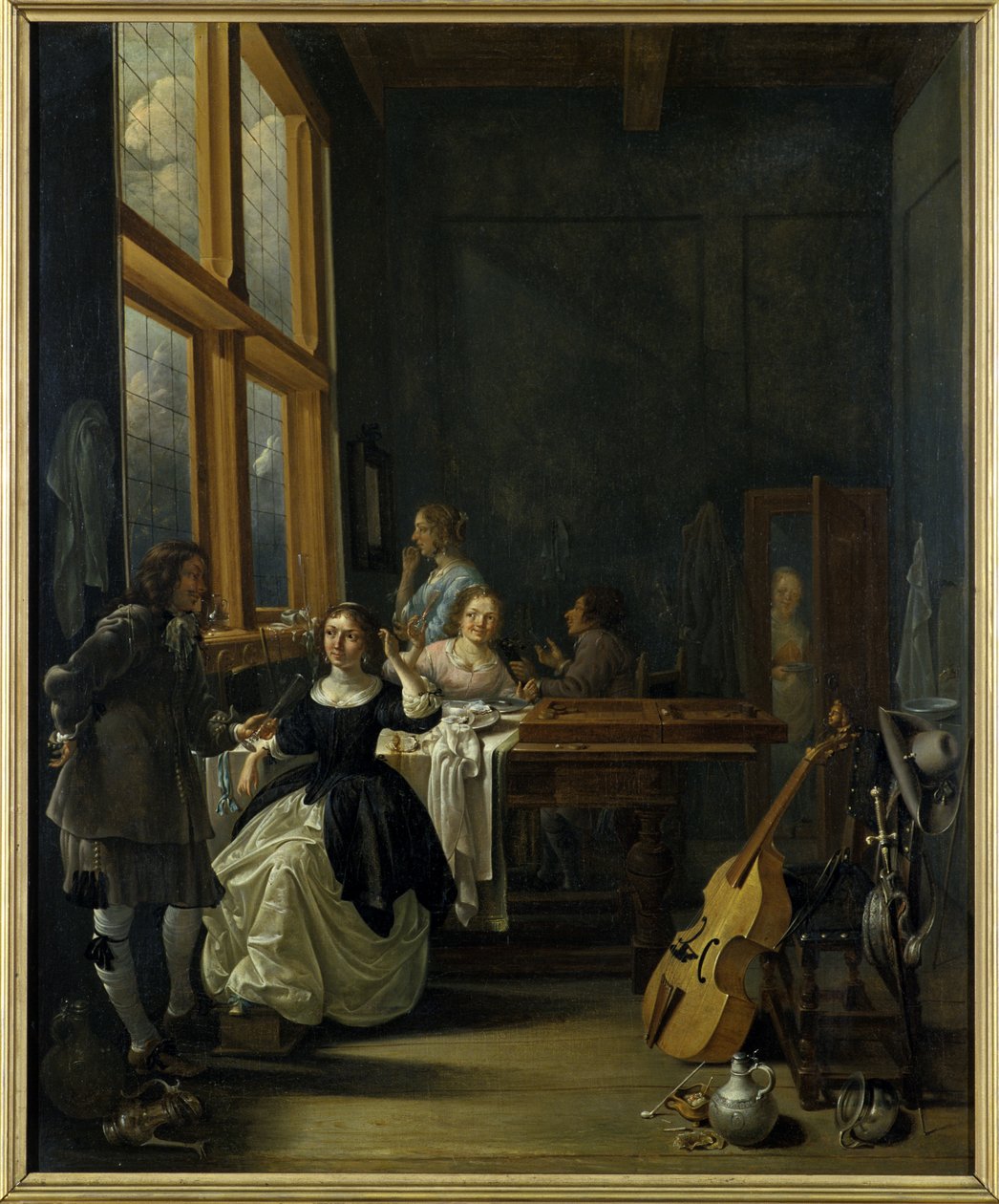 Etter frokost, 1601-50 av Jacob Duck