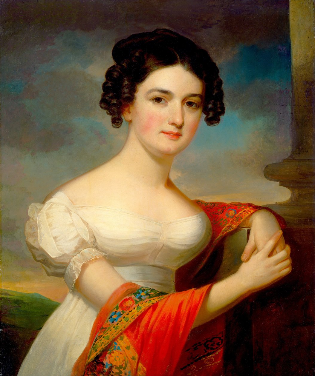 Julianna Hazlehurst, ca. 1820. av Jacob Eichholtz