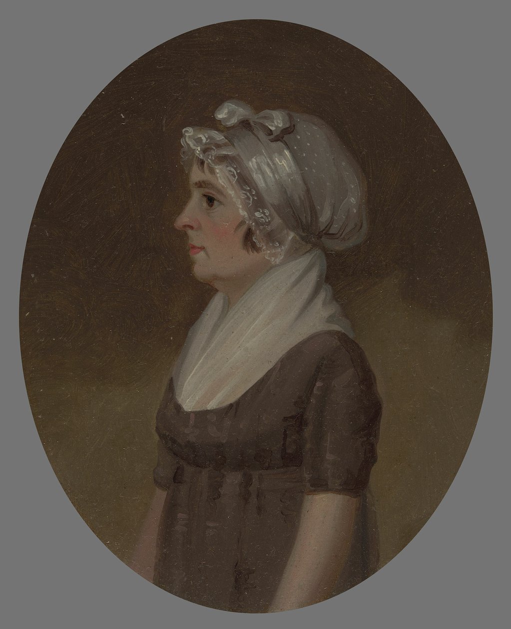 Fru Benjamin Schaum (Anna Maria Heckensweiler) av Jacob Eichholtz