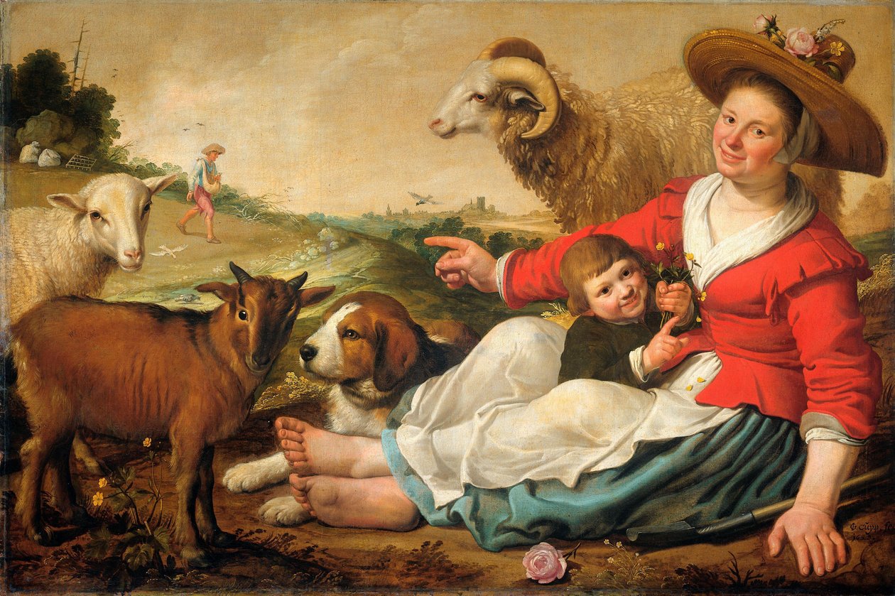 Gjeterinnen av Jacob Gerritsz Cuyp