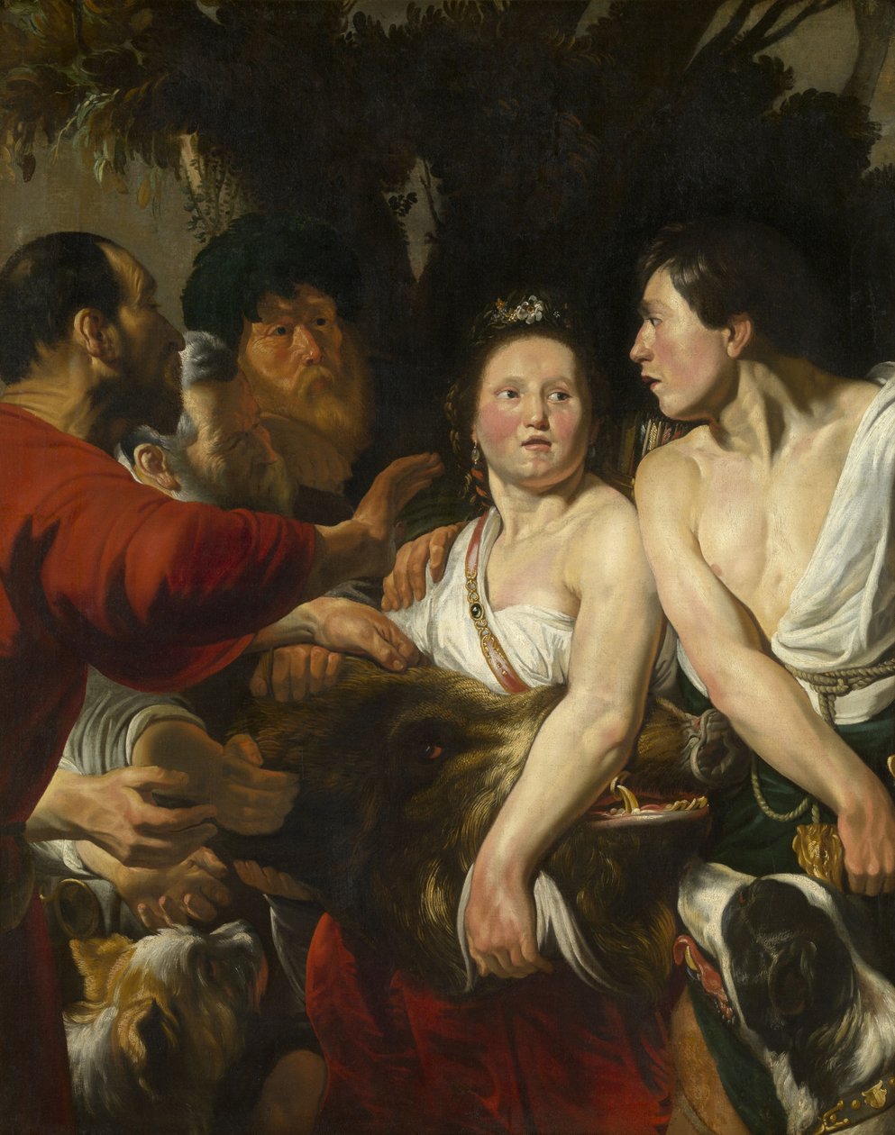 Over Aegear og Atlanta, 1-3. av Jacob Jordaens