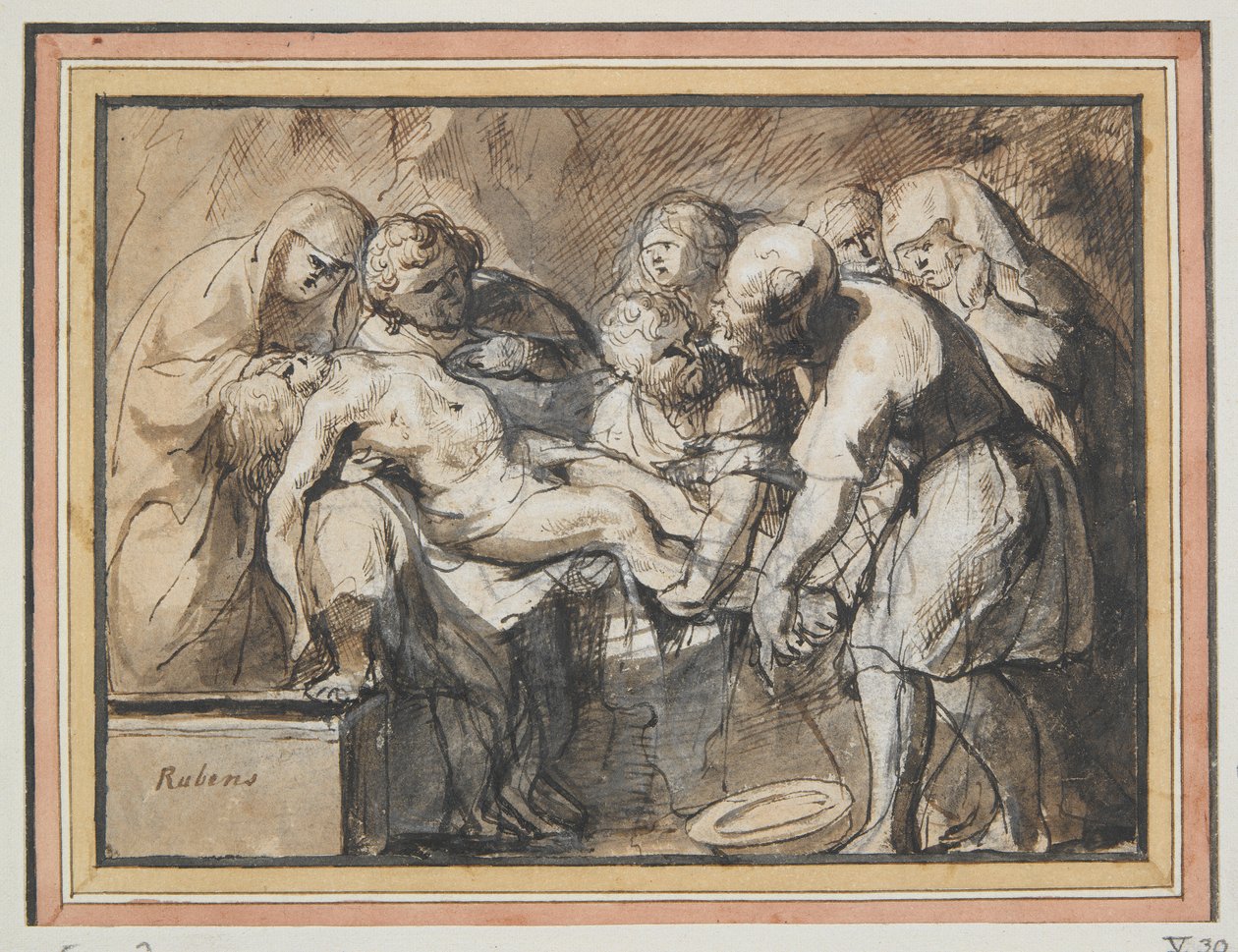 Gravleggingen av Jacob Jordaens