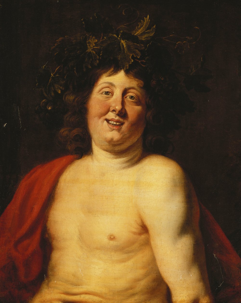 Den unge Bacchus, av Jacob Jordaens