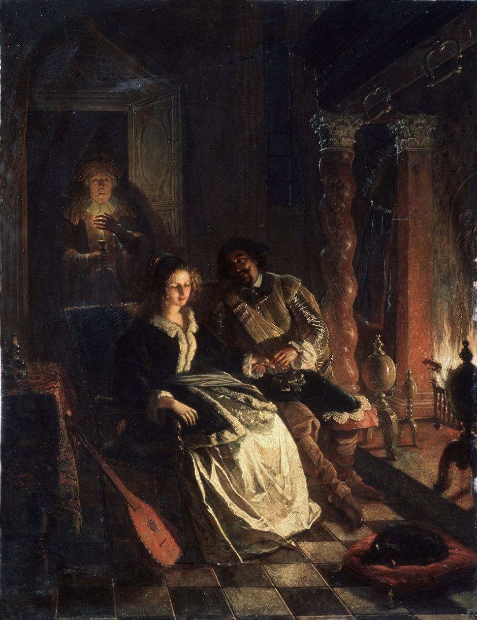 Rendezvous, 1852 av Jacob Joseph Eckhout