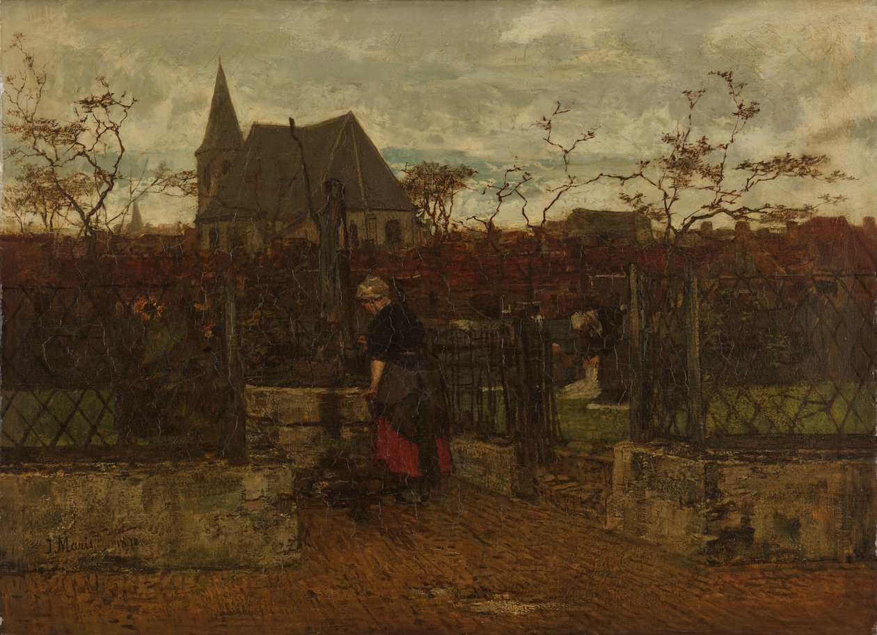 Et blekefelt av Jacob Maris