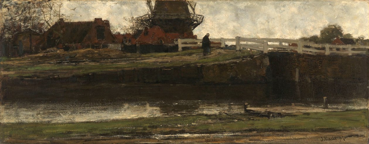 Den avkortede vindmøllen Den avskårne vindmøllen av Jacob Maris