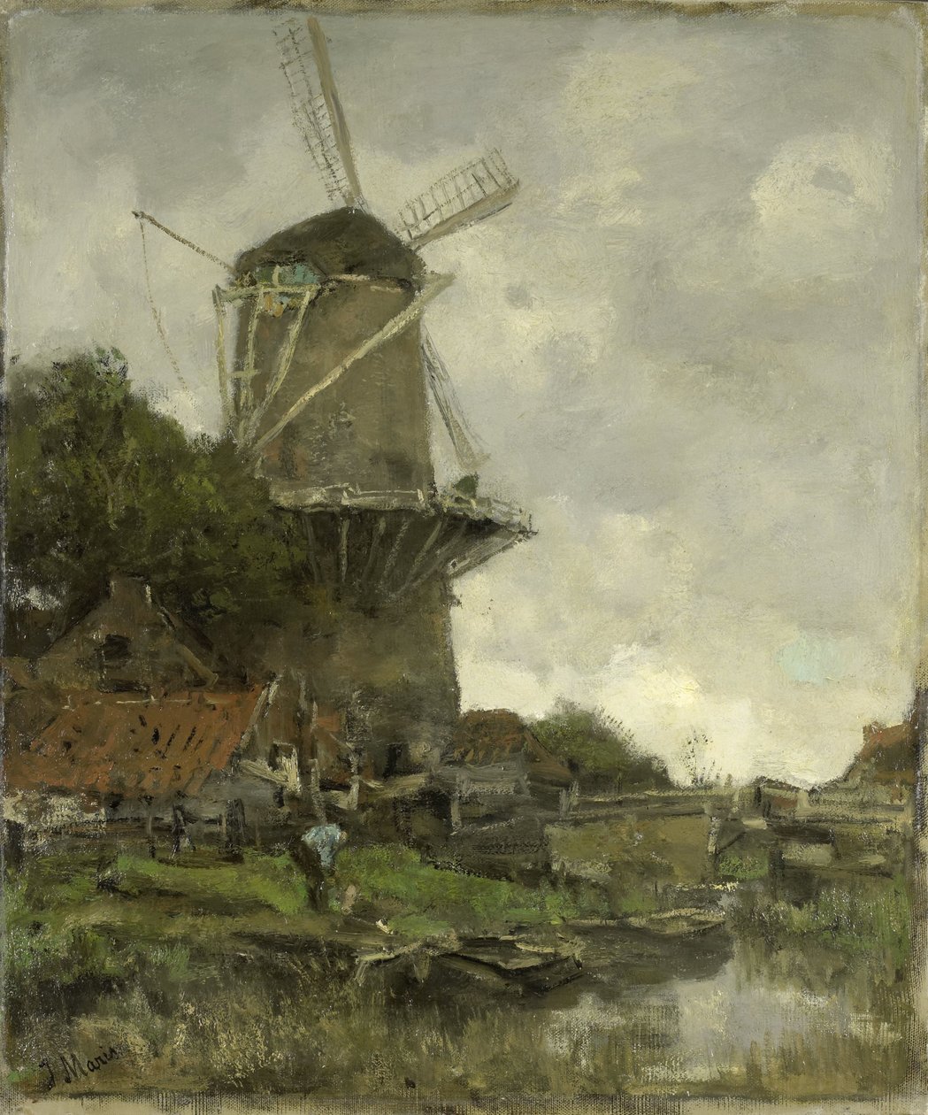 Vindmøllen av Jacob Maris