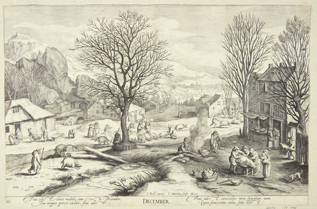 desember av Jacob Matham