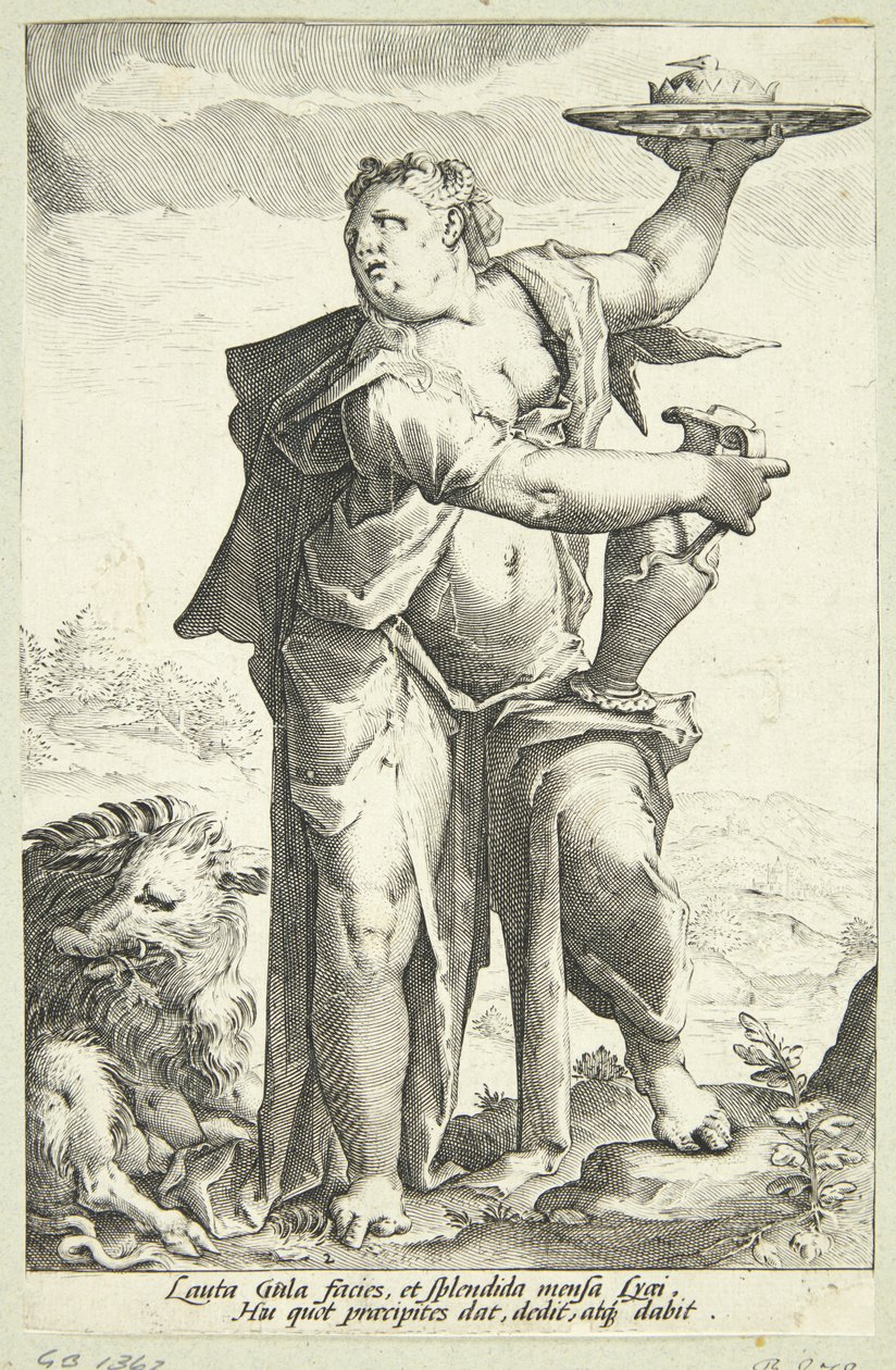 fråtsing av Jacob Matham