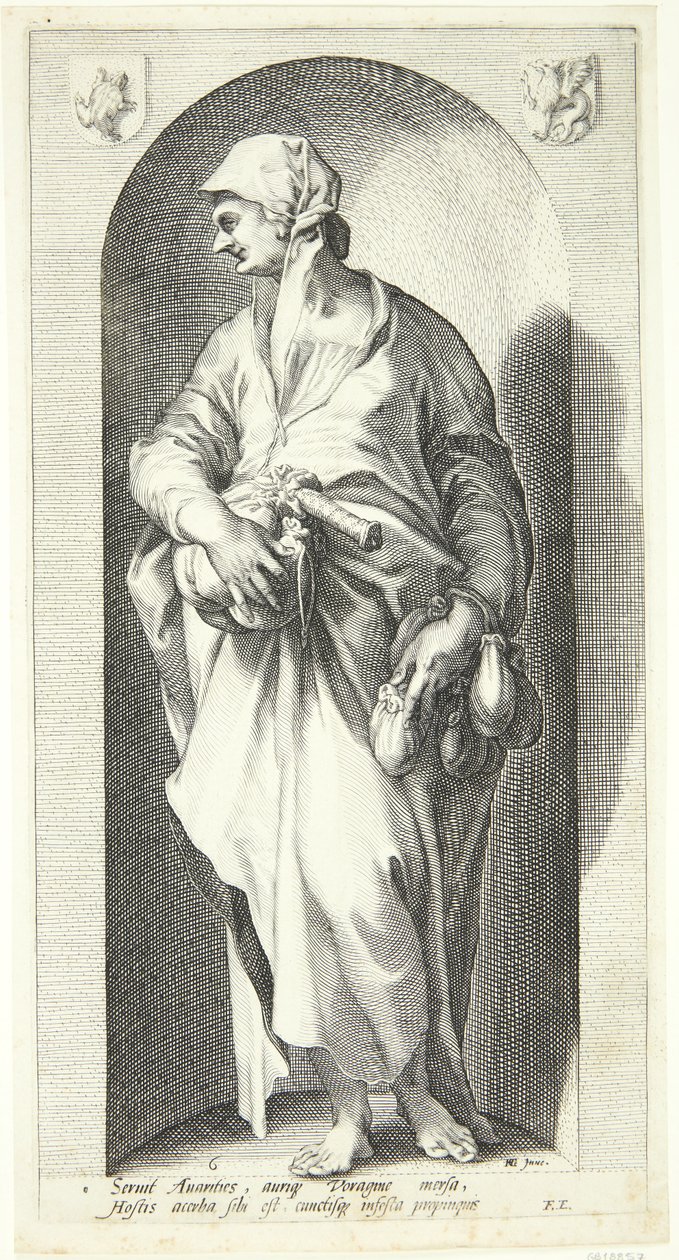 Grådighet av Jacob Matham