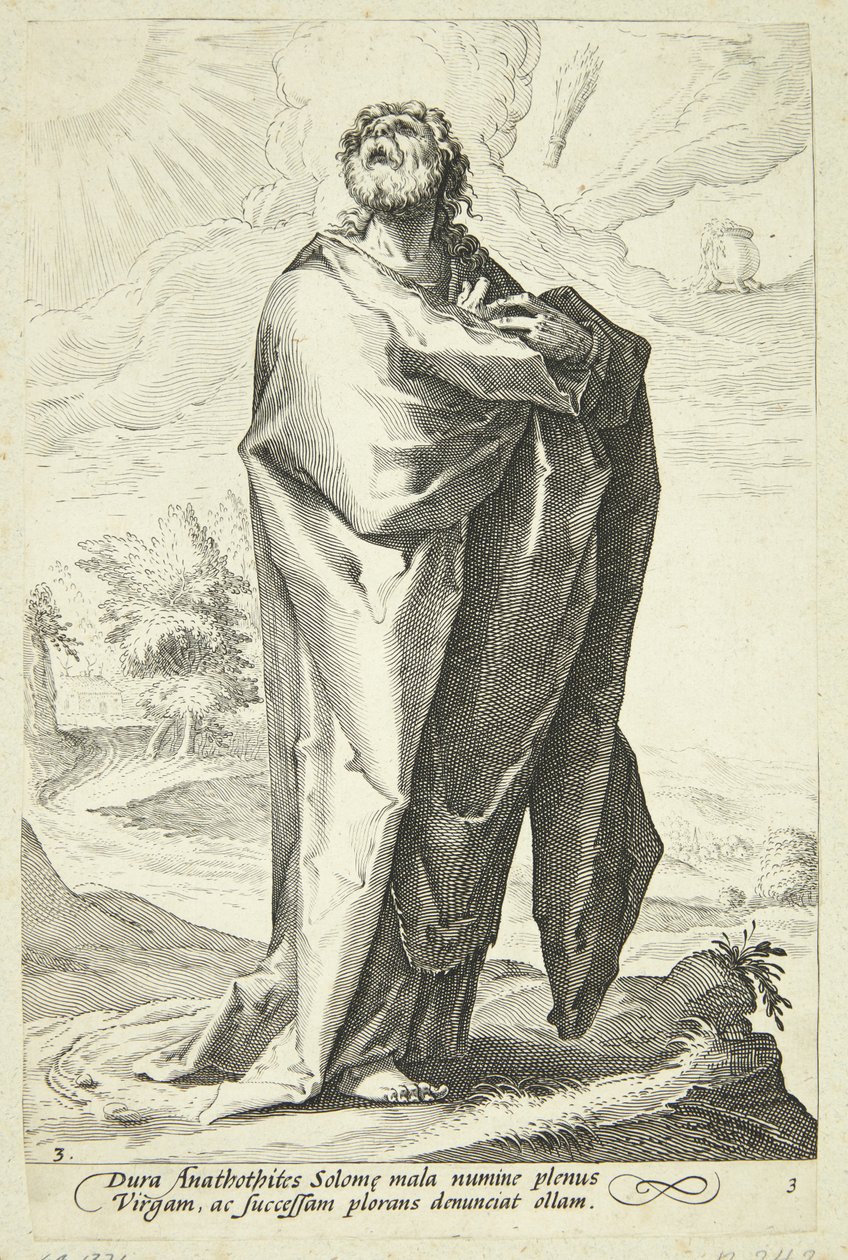 Jeremia av Jacob Matham