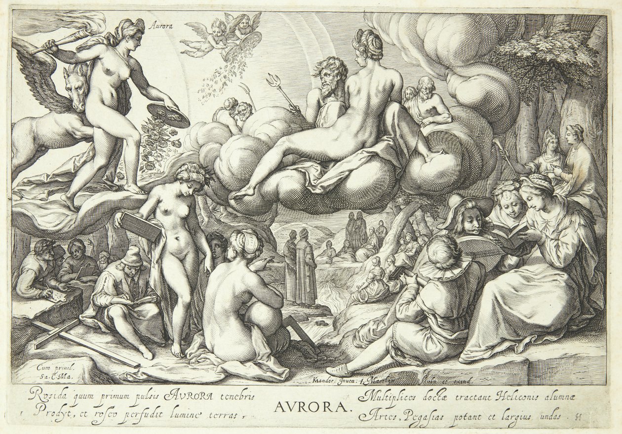 Morgen, Auroras tid av Jacob Matham