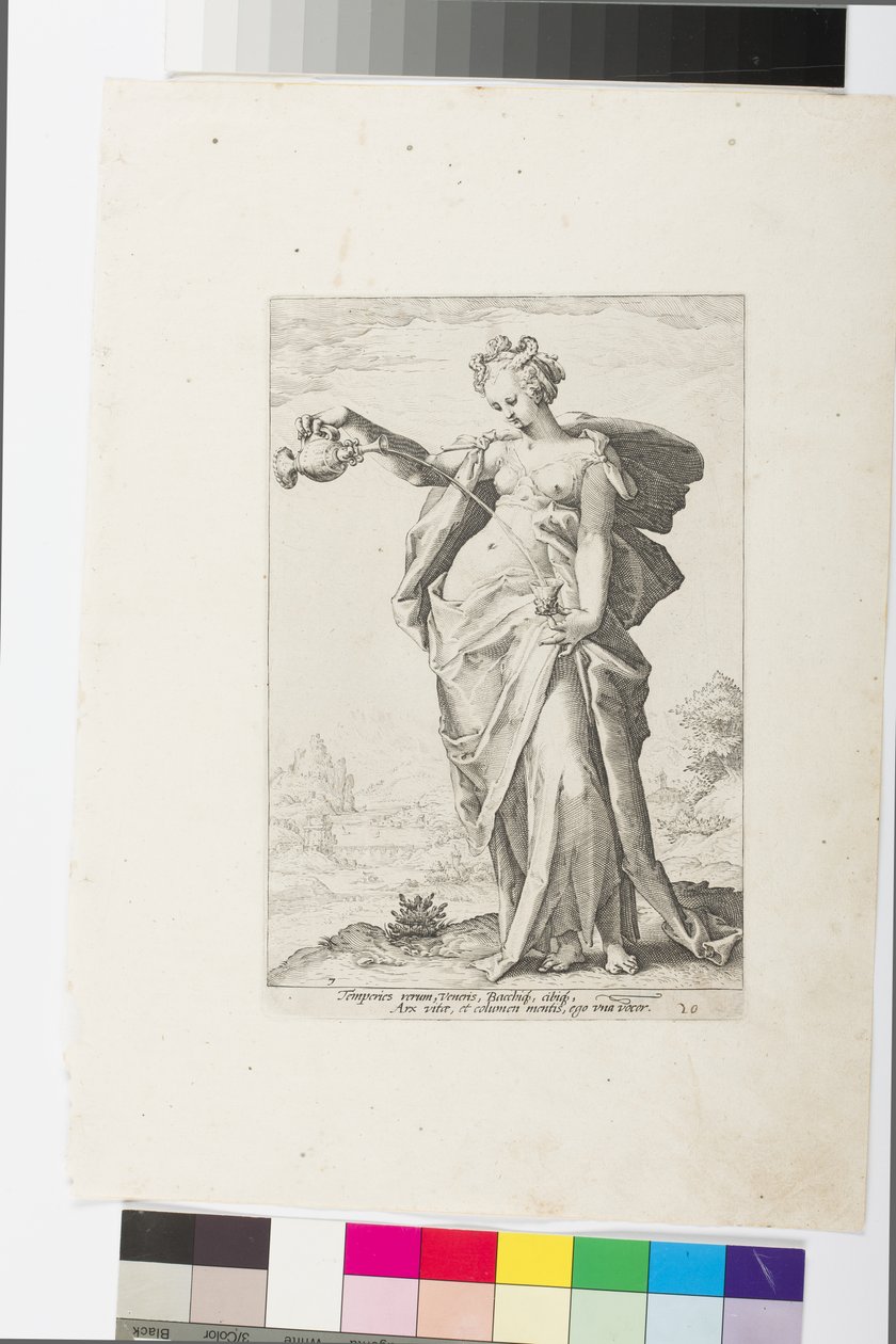 Temperanse (gravering) av Jacob Matham