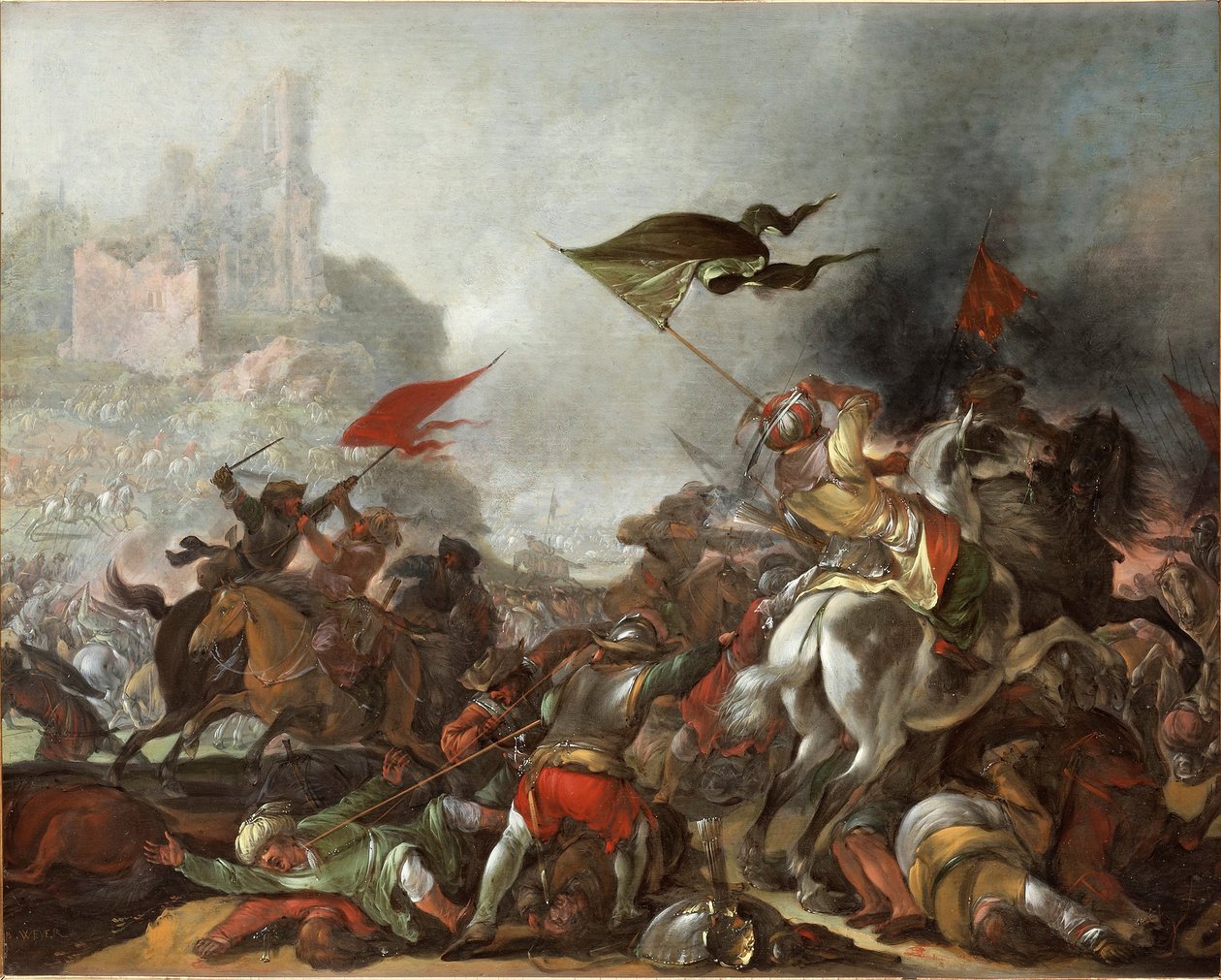 Den tyrkiske krigen av Jacob Matthias Weyer