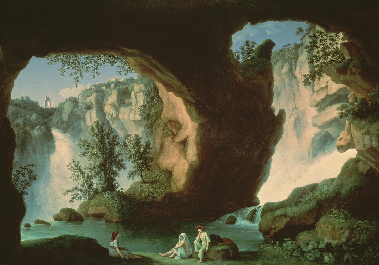 Landskap av Jacob Philippe Hackert