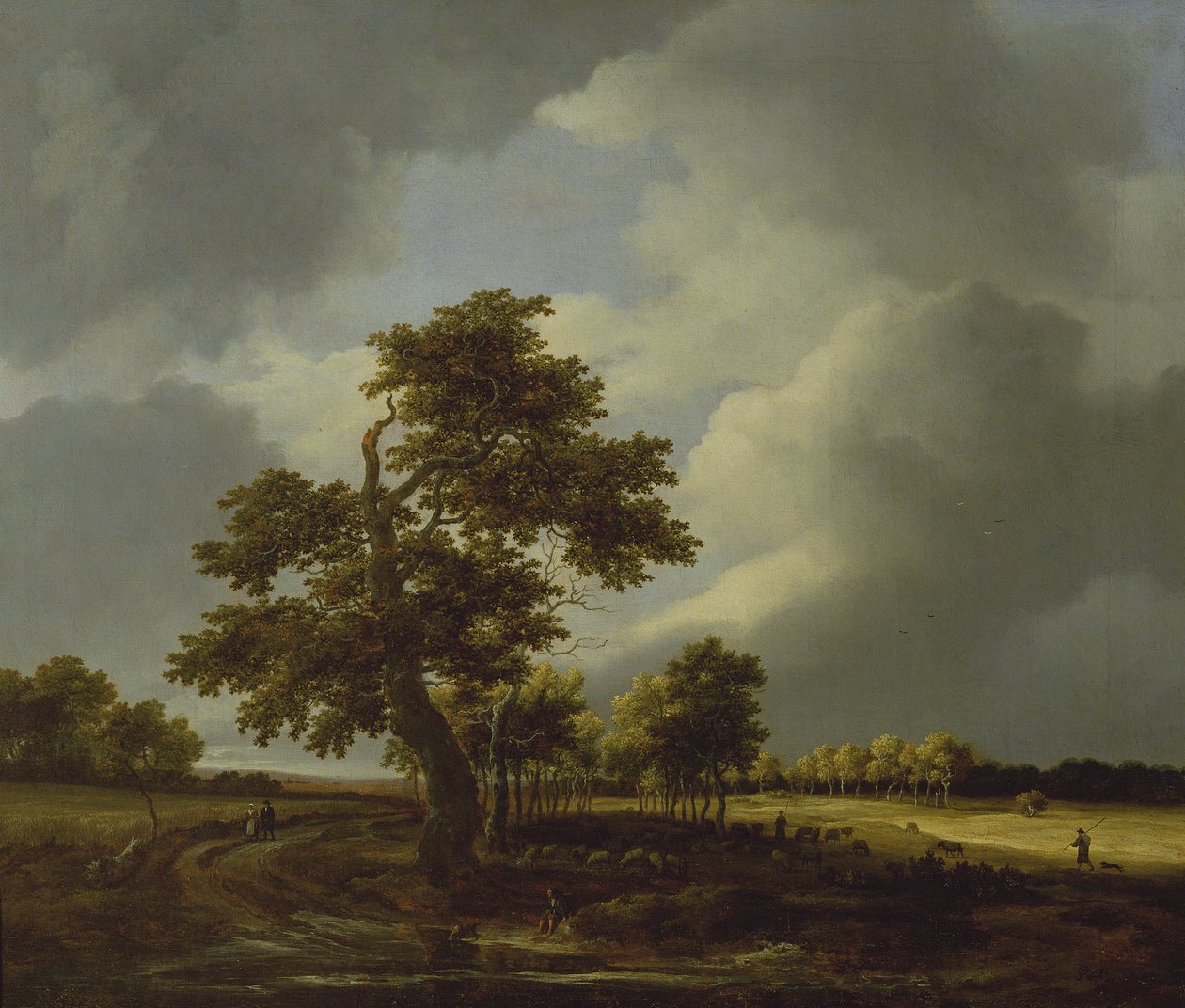 Landskap av Jacob van Ruisdael