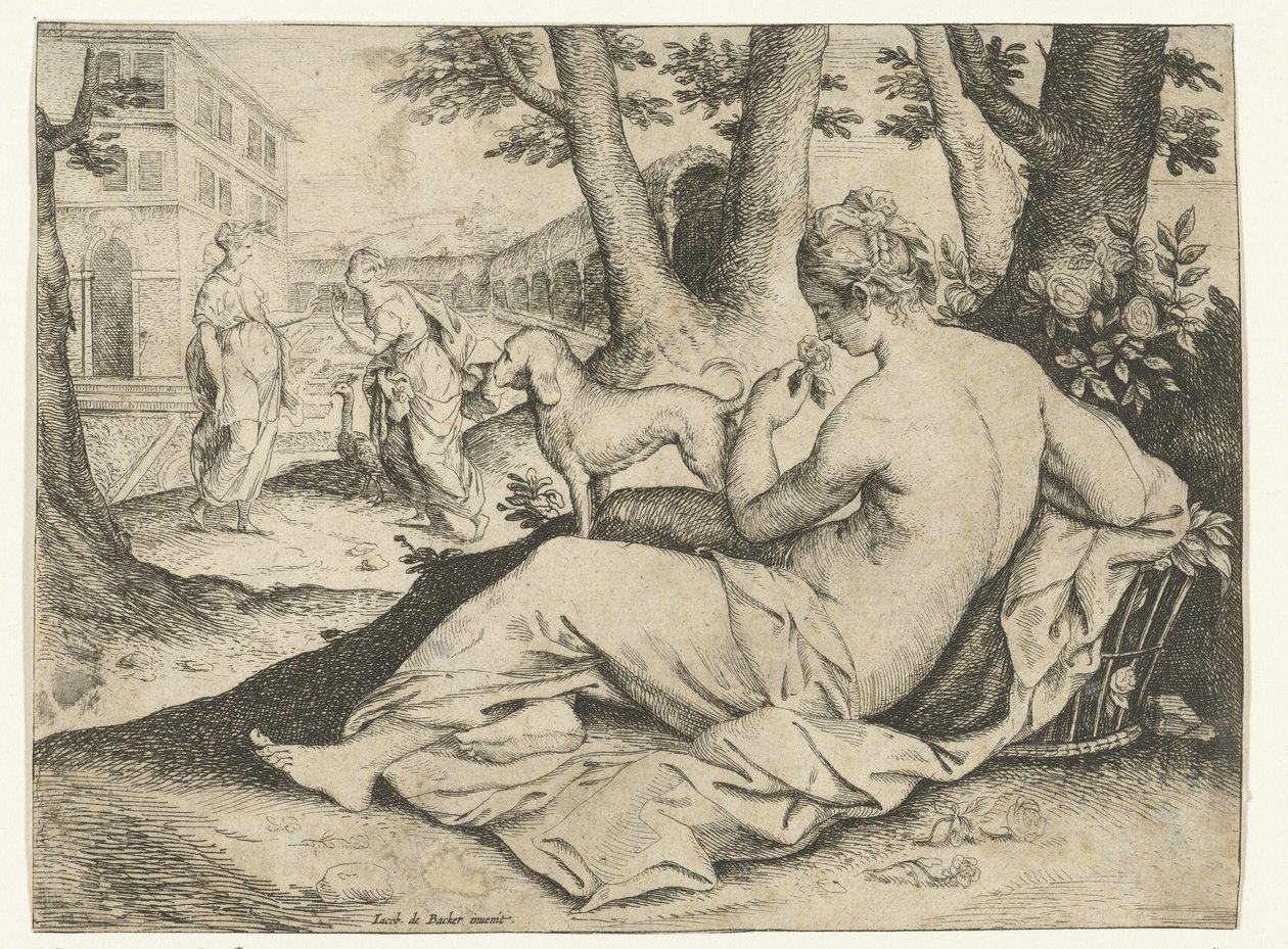 Lukt The Five Senses (serietittel) av Jacob de Backer