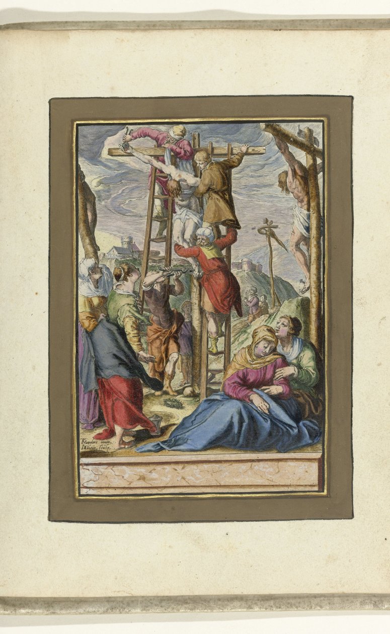Korstaking Passion of Christ (serietittel) av Jacob de Gheyn (II)