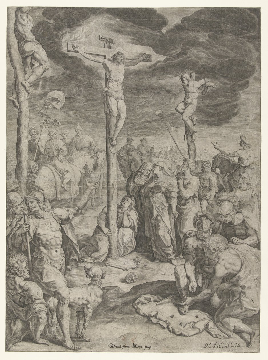 Korsfestelse av Jacob de Gheyn (II)