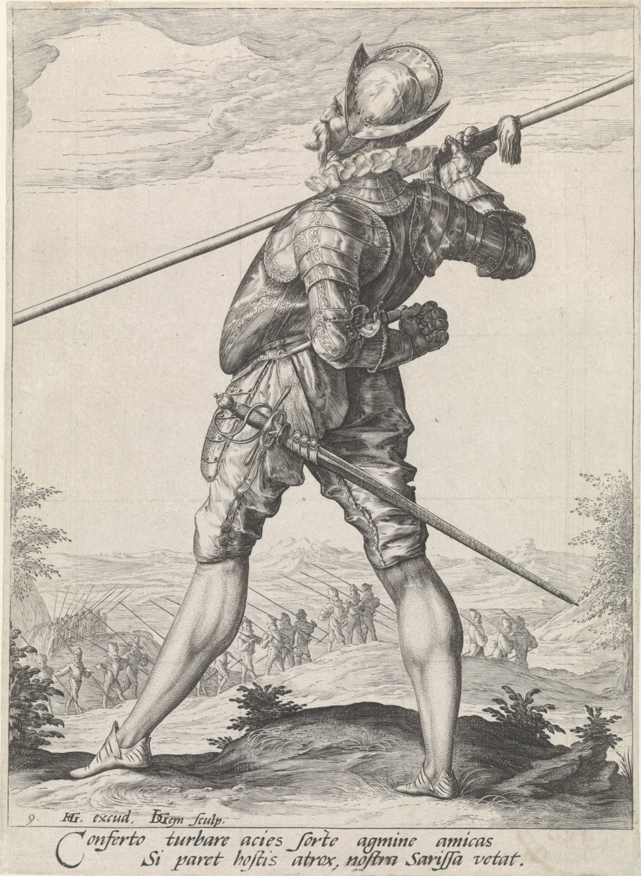 Pieker Offiserer og soldater (serietittel) av Jacob de Gheyn (II)
