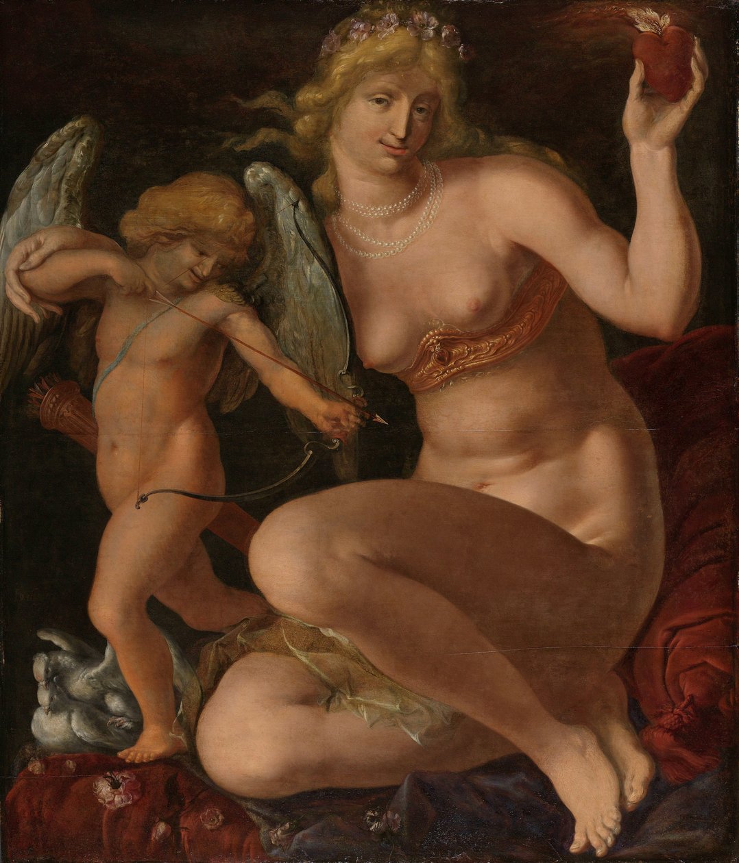 Venus og Amor av Jacob de Gheyn (II)