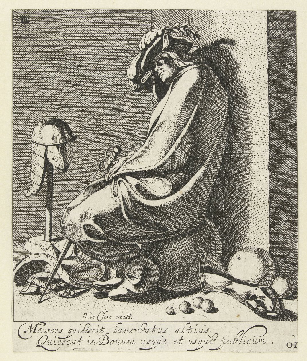 Sovende Mars av Jacob de Gheyn (III)