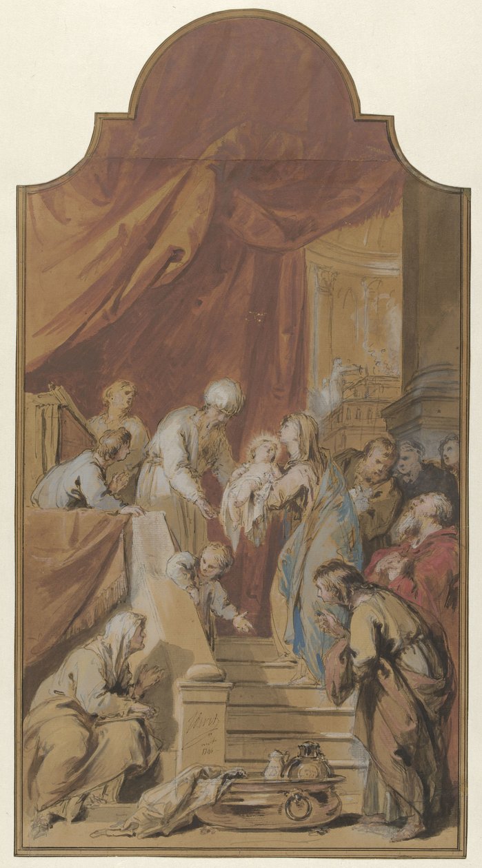 Oppdraget i tempelet av Jacob de Wit