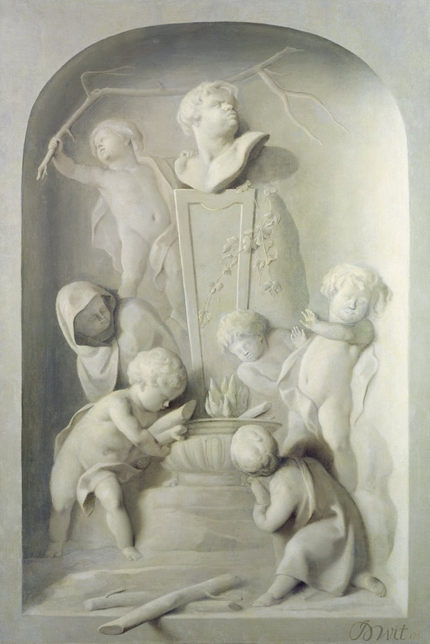 Vinter, 1752 av Jacob de Wit
