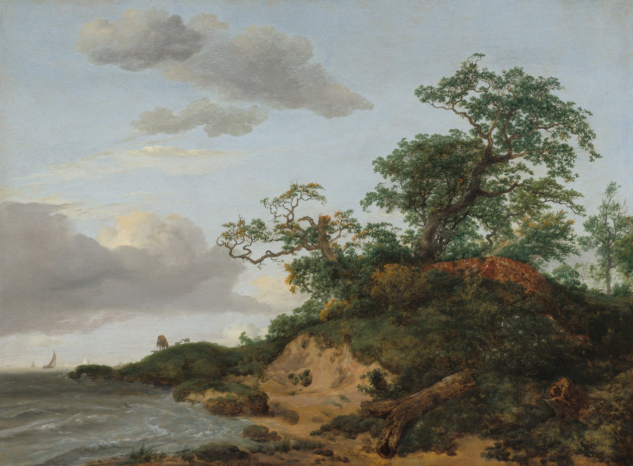 Sanddyner ved havet, 1648. av Jacob van Ruisdael