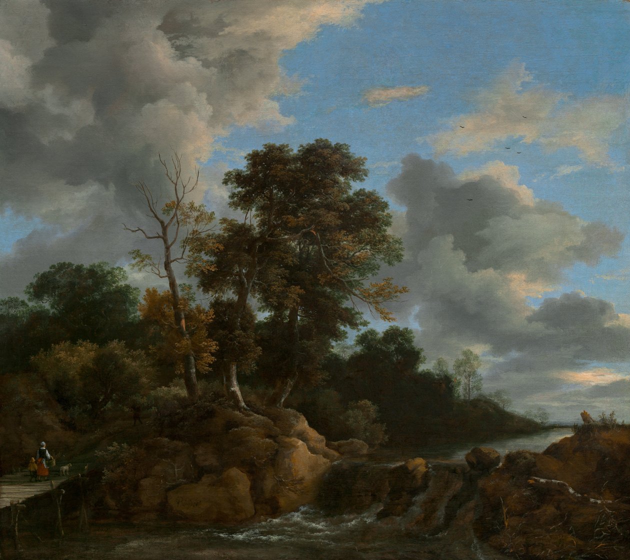 Landskap av Jacob van Ruisdael