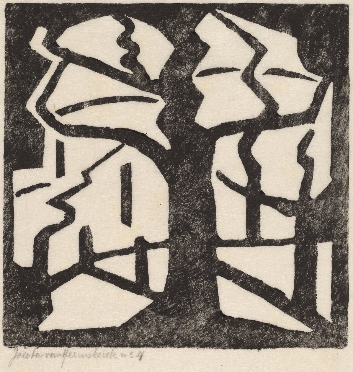 Tre, c. 1915. av Jacoba van Heemskerck van Beest