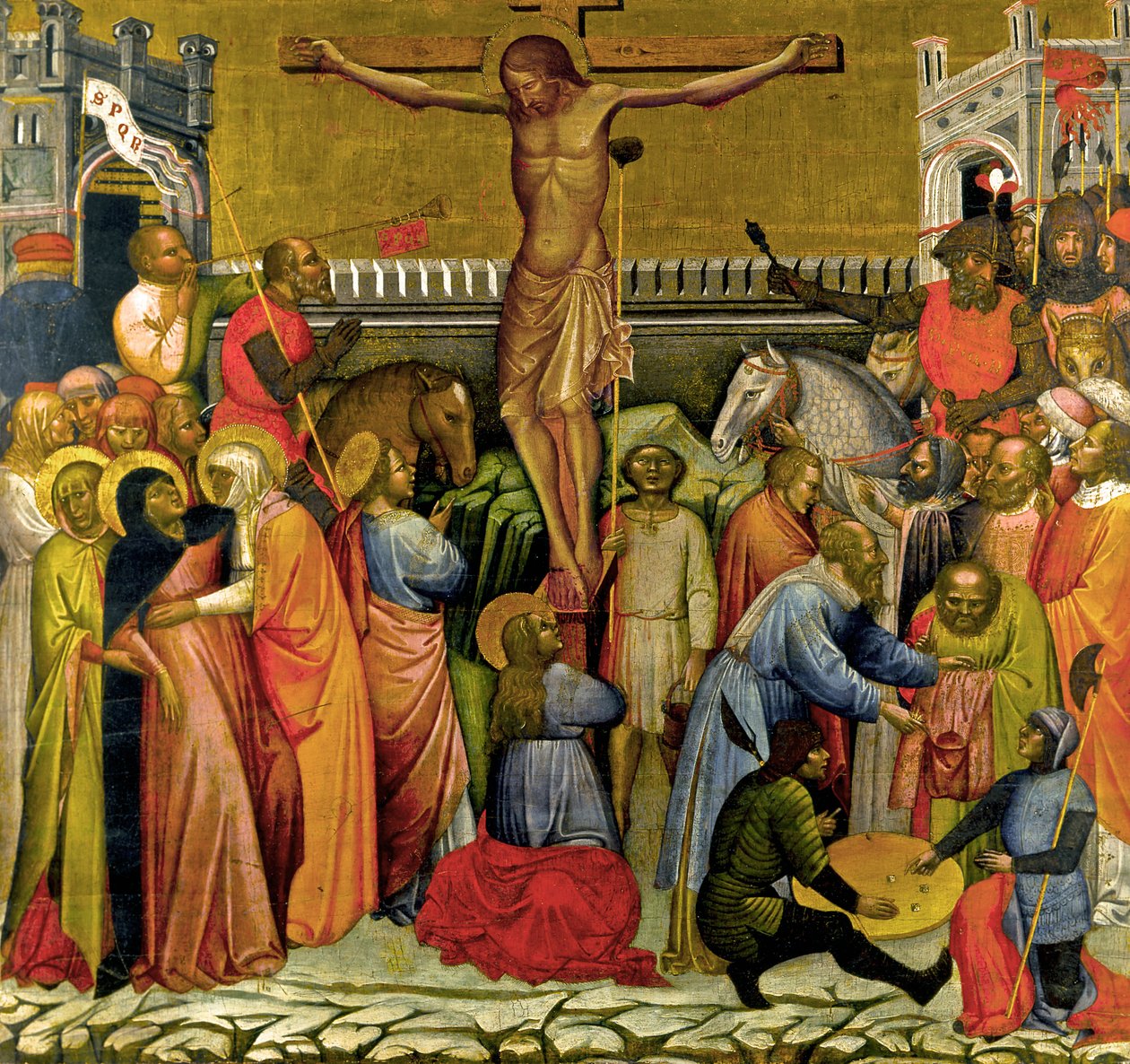 Korsfestelse av Jacobello del Fiore