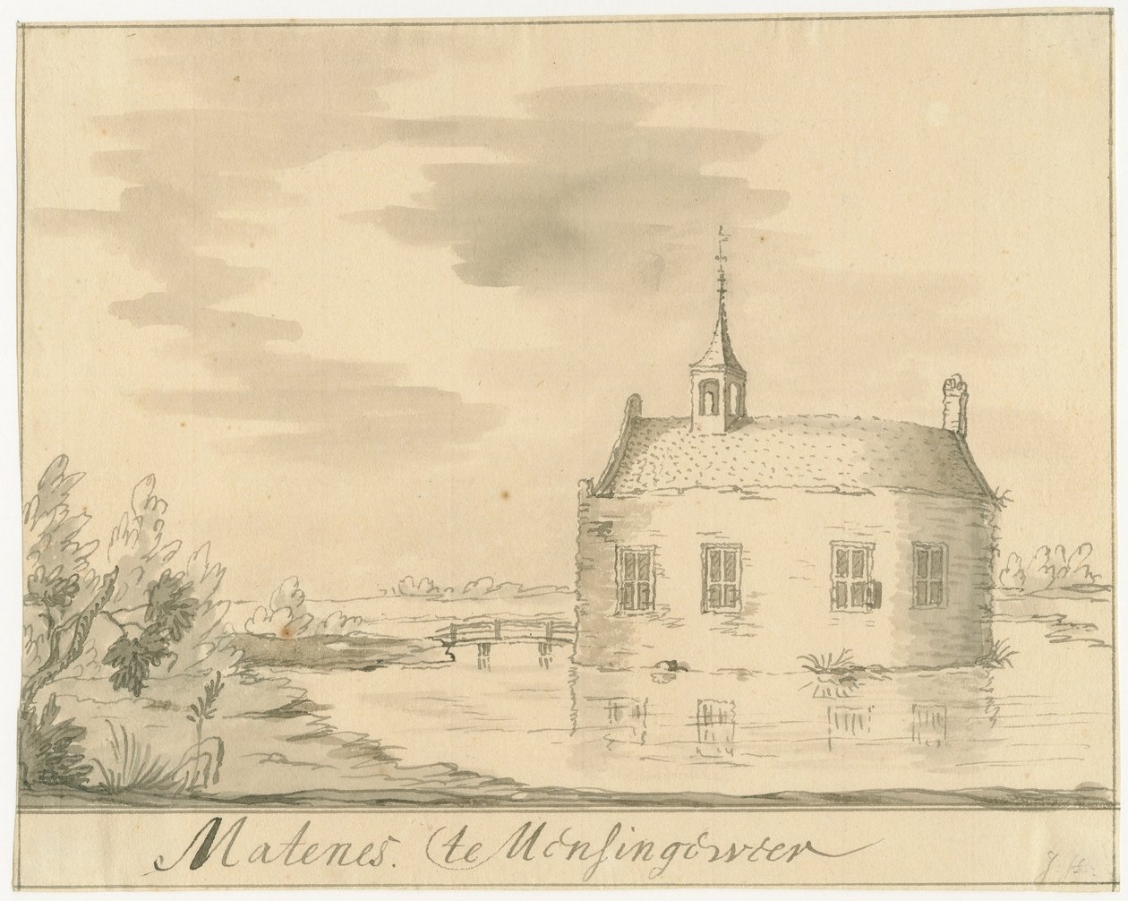Borgen Matenesse i Mensingeweer av Jacobus Stellingwerd av Jacobus Stellingwerff
