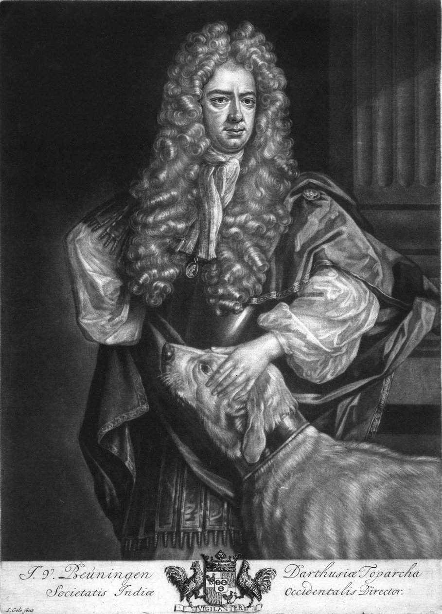 Jan van Beuningen (1667-1720) av Jacobus Gole