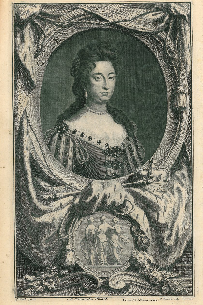 Dronning Mary av Jacobus Houbracken