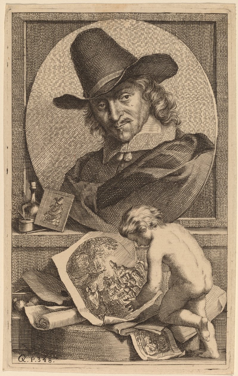 Adrian van Ostade av Jacobus Houbraken